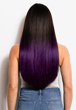 Load image into Gallery viewer, 18" Flat-Tip Pro Straight - Ombre 1B/Purple
