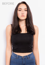 Load image into Gallery viewer, 18" Flat-Tip Pro Straight - Ombre 1B/Silver
