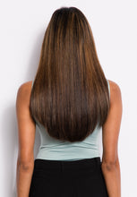 Load image into Gallery viewer, 18" Flat-Tip Pro Straight #6/10 (Dark Chestnut/Medium Ash)
