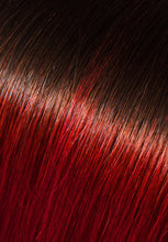 Load image into Gallery viewer, 18" Flat-Tip Pro Straight - Ombre 1B/Red
